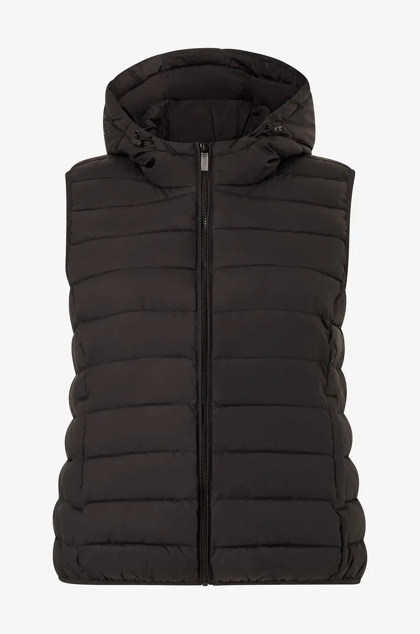 Only Carmakoma Vest carNew Tahoe Hood Waistcoat - Svart
