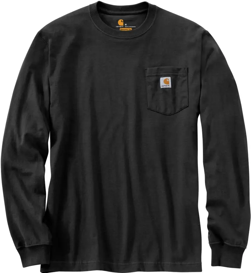 Carhartt Workwear Carhartt Workwear Carhartt M's Workwear Pocket L/S T-Shirt Black