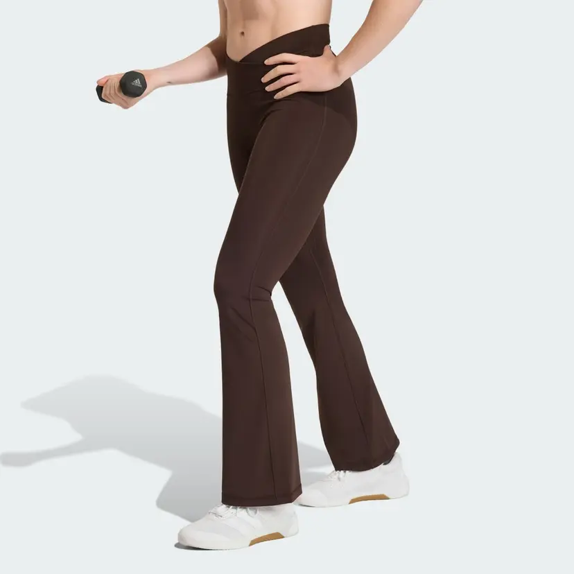 Adidas 3-STRIPES STUDIO ALL ME FLARE X-OVER TIGHTS