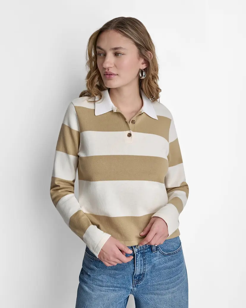 DKNY Jeans DKNY Jeans DJ6R0330 Beige Sweatshirt