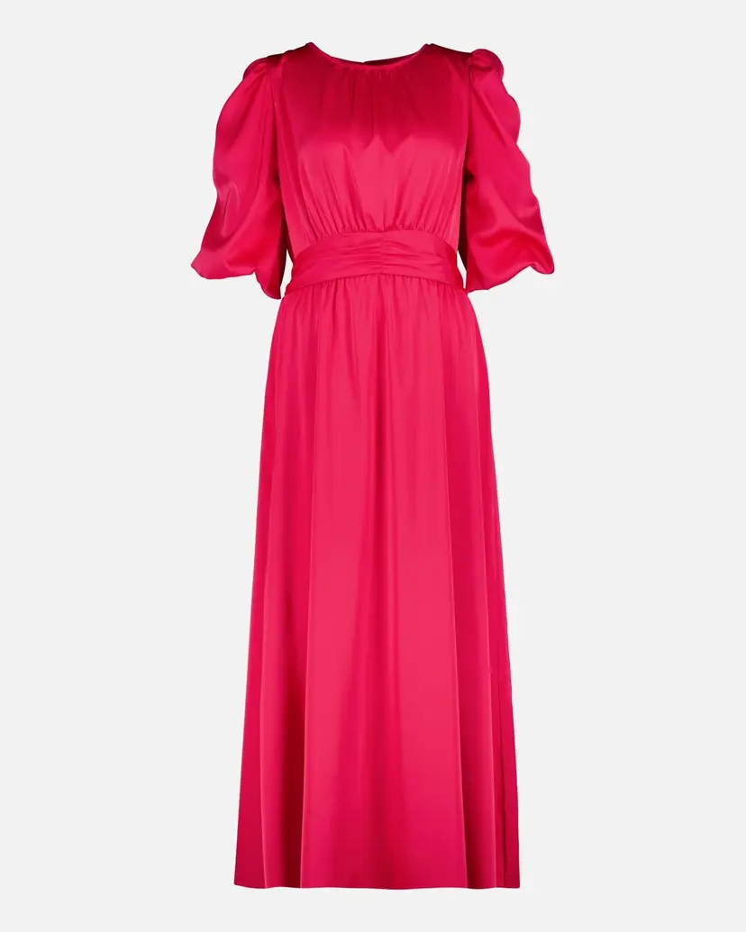 Floyd Maxikjole Abina Satin - Festkjole - Rosa - Str L - Kjole til bryllup