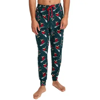 Jockey Jockey Pants Jogger Grønn Mønster polyester Medium Herre