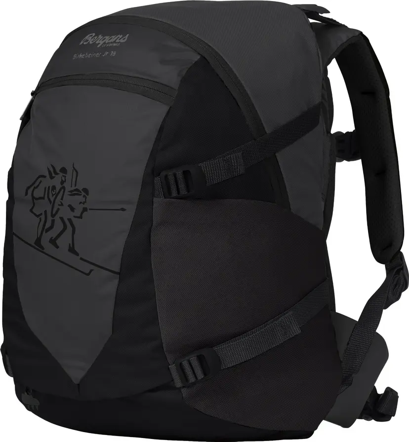Bergans Bergans Birkebeiner Jr 18 Black/dark Shadow Grey