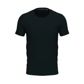 Stedman Stedman Clive Crew Neck Midnattsblå ringspunnet bomull Herre