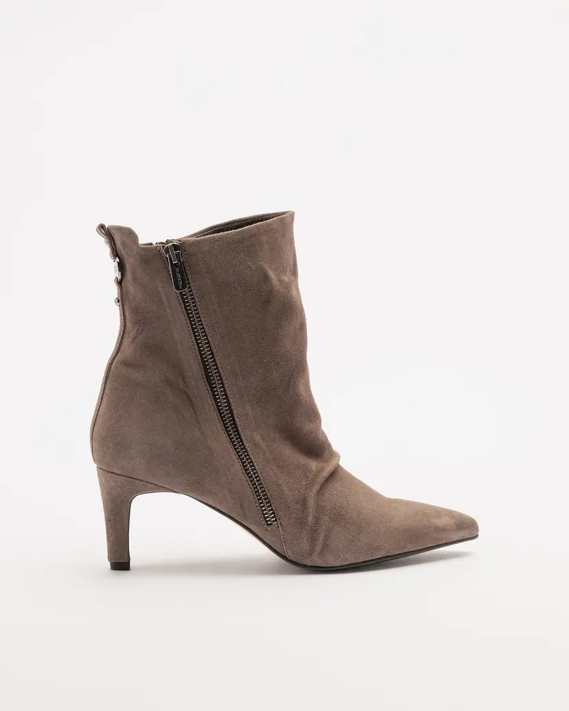 PROF PROF P-188 Taupe Ankle Boots