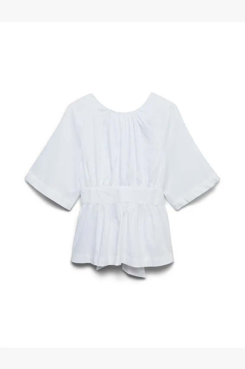 Vero Moda Bluse vmFriba 2/4 Detail - Hvit