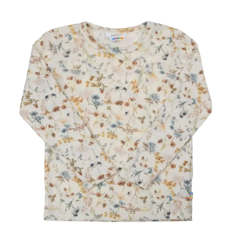 Joha Joha Merinoull Genser Flora Offwhite (150 / 11-12 år)