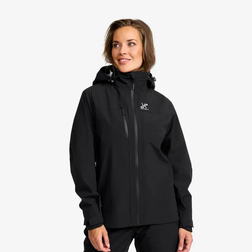 RevolutionRace Cloud 3L Shell Jacket Dame Black