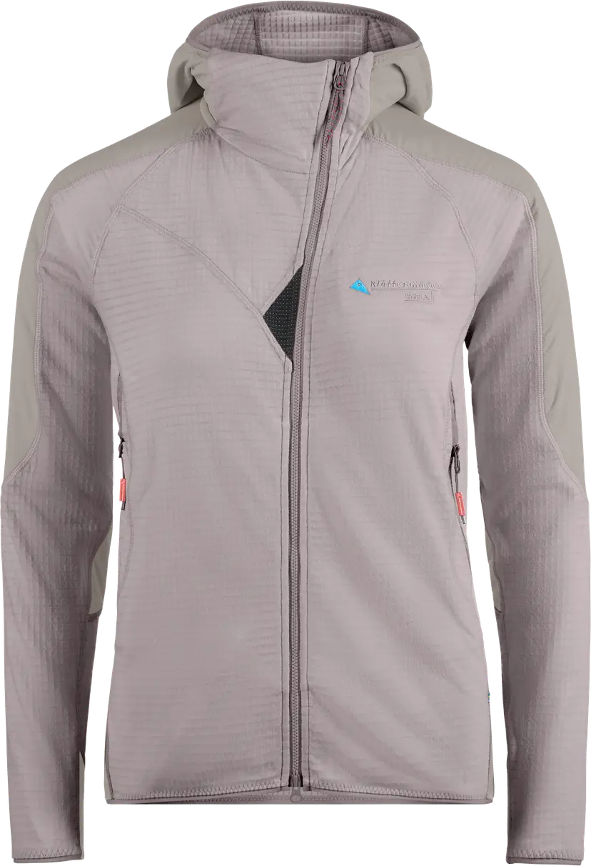 Klättermusen Klättermusen Women's Embla Hood Jacket Ridge Grey/Purple Dove