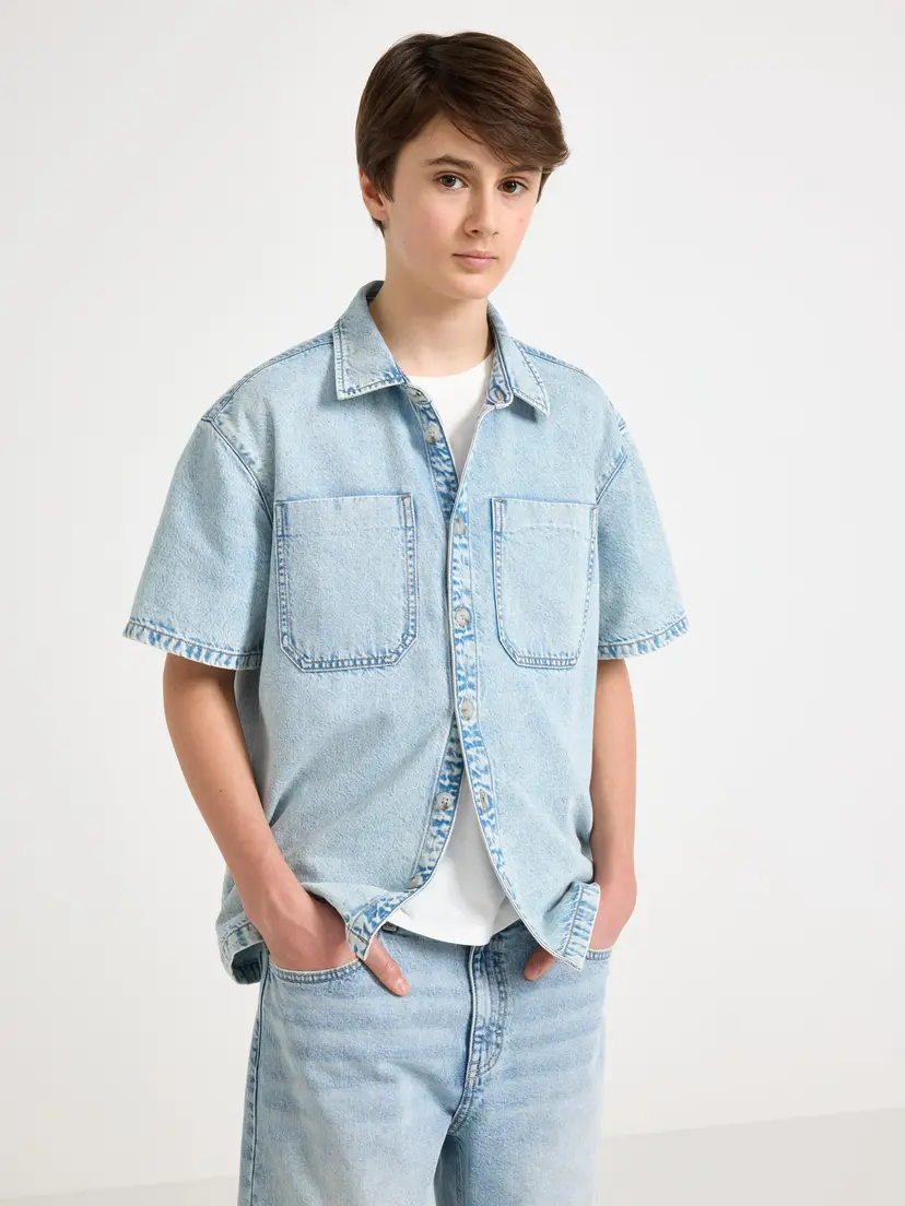 Lindex Skjorte i denim
