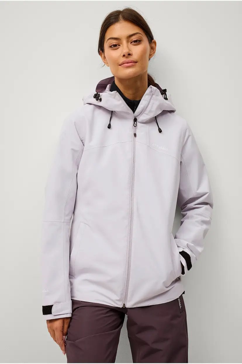 Áhkká Skalljakke Shell Jacket W - Lilla