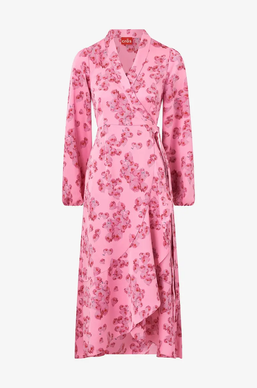 Cras Maxikjole Laracras Dress - Rosa