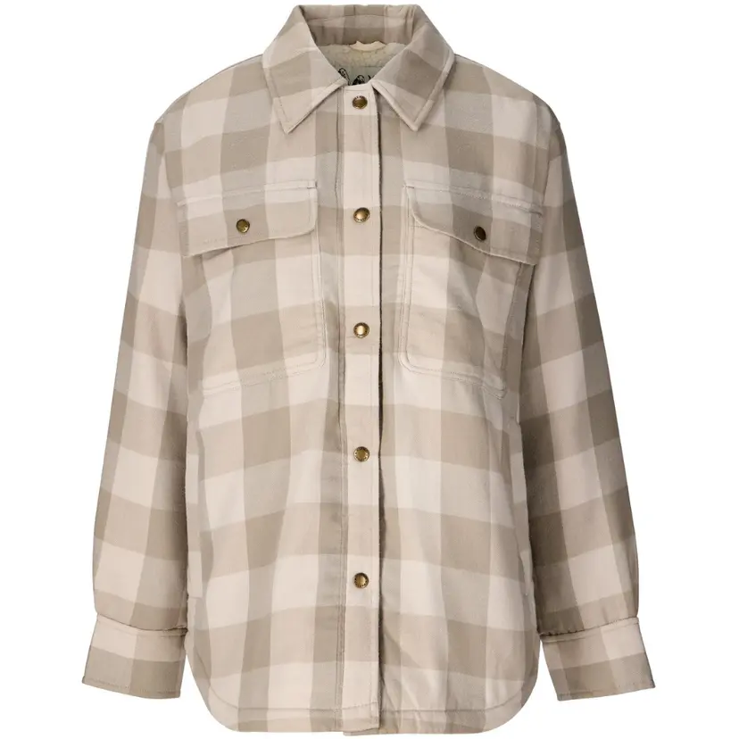 Marmot Marmot W's Ridgefield Sherpa Flannel Jacket Grey