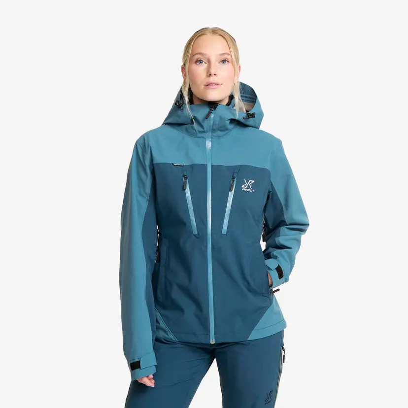 RevolutionRace Silence Proshell 3L Jacket Dame Moonlit Ocean/Blue Ashes