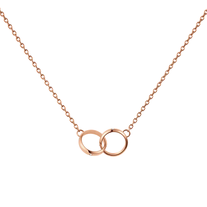 Daniel Wellington Rose Gold Necklace Classic Lumine Unity | DW