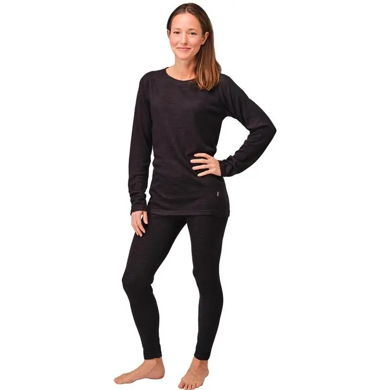Nordfjell Nordfjell The Merino Baselayer Set W Black