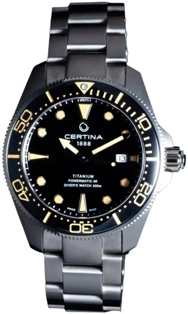 Certina Certina Herreklokke C032.607.44.051.00 DS Action Sort/Titan Ø43 mm
