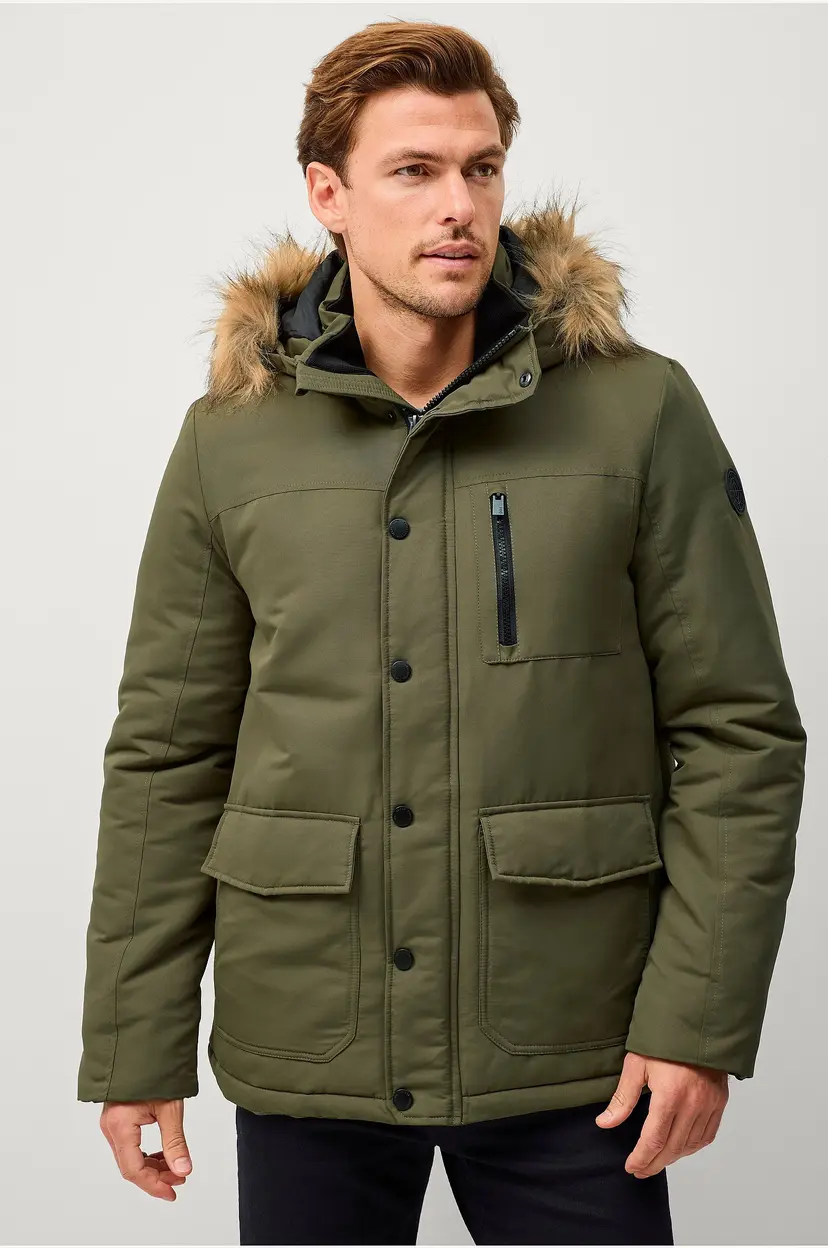 Ellos Collection Parka Bennett - Grønn