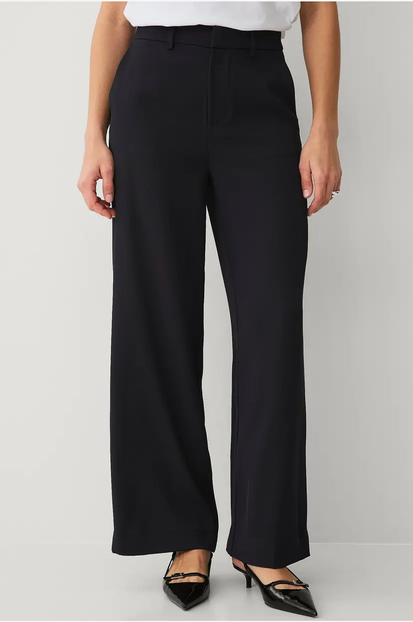 Ellos Collection Vida dressbukser med høy midje - Svart