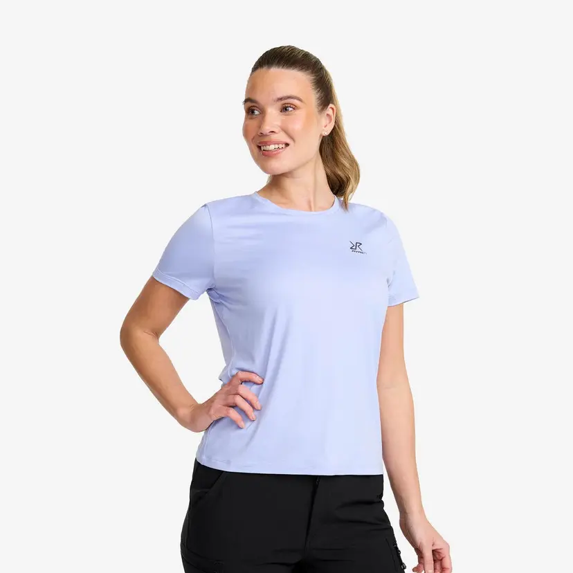 RevolutionRace Mission T-shirt Dame Bright Lavender