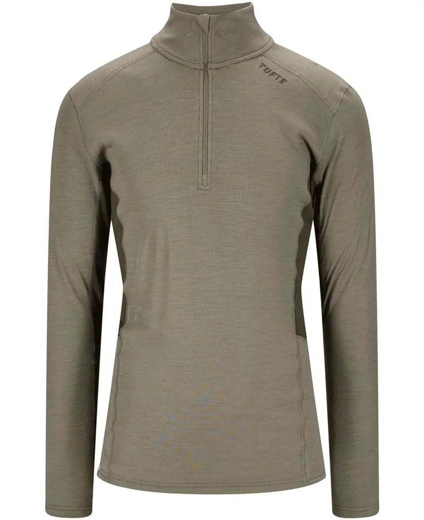 Tufte Wear Tufte Wear M Polar Half Zip Vetiver/Oliver Night