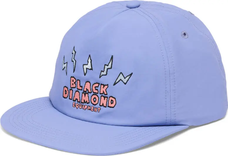 Black Diamond Black Diamond Men's Synthetic Surf Hat Soft Lilac-lightning Bolts