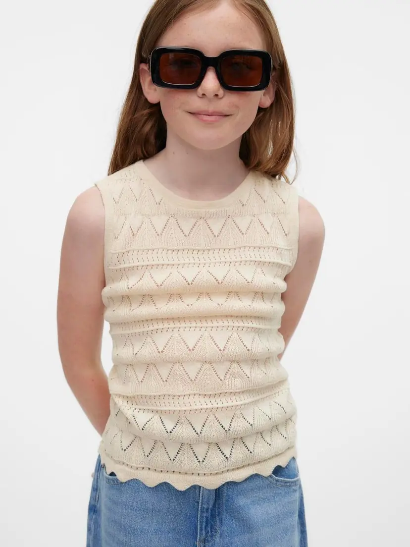 Vero Moda Girl Vero Moda Girl Bali Topp Birch (158/164)