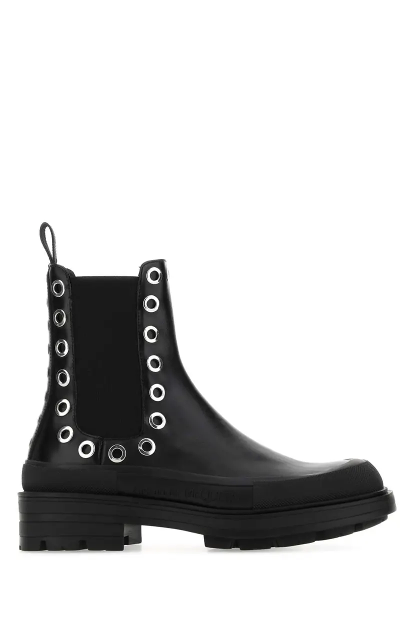 Alexander McQueen Alexander McQueen Chelsea boots – Svart