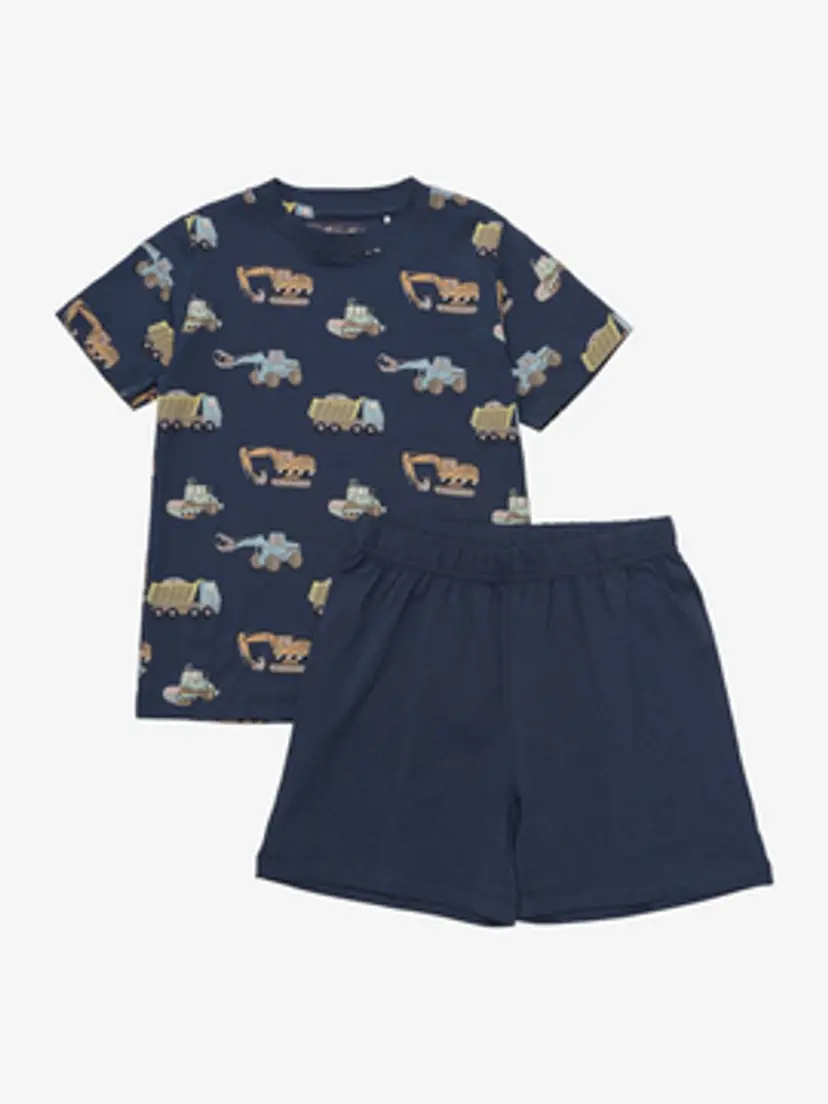 Minymo Minymo T-shirt+Short Sett Blue Nights (140 / 10 år)