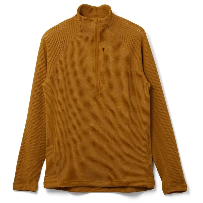 Houdini Houdini M's Pace Flow Half Zip Greenish Gold