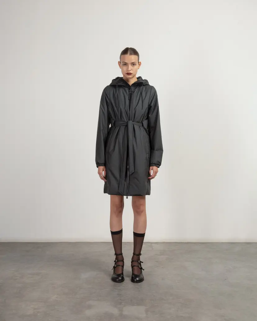 Rains Rains 15880 Black Waterproof Coat