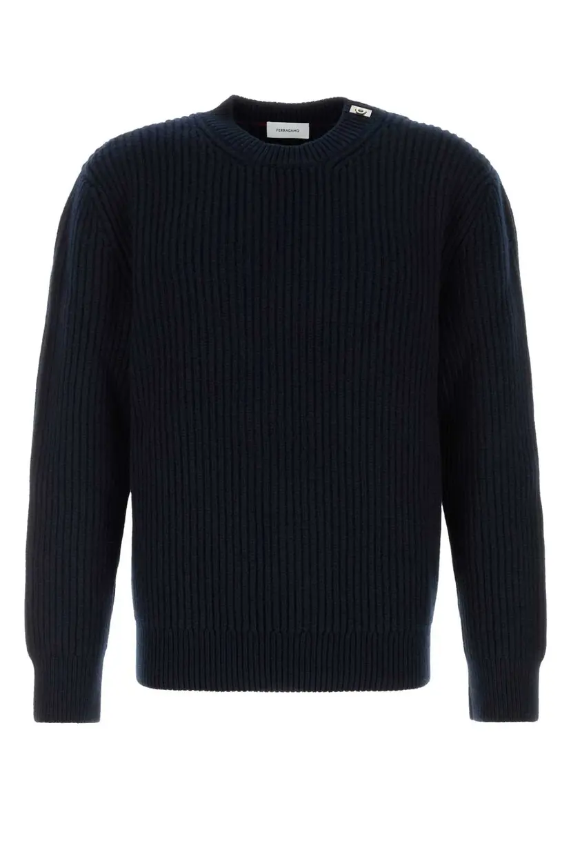 Ferragamo Ferragamo Strikkegensere – Blå