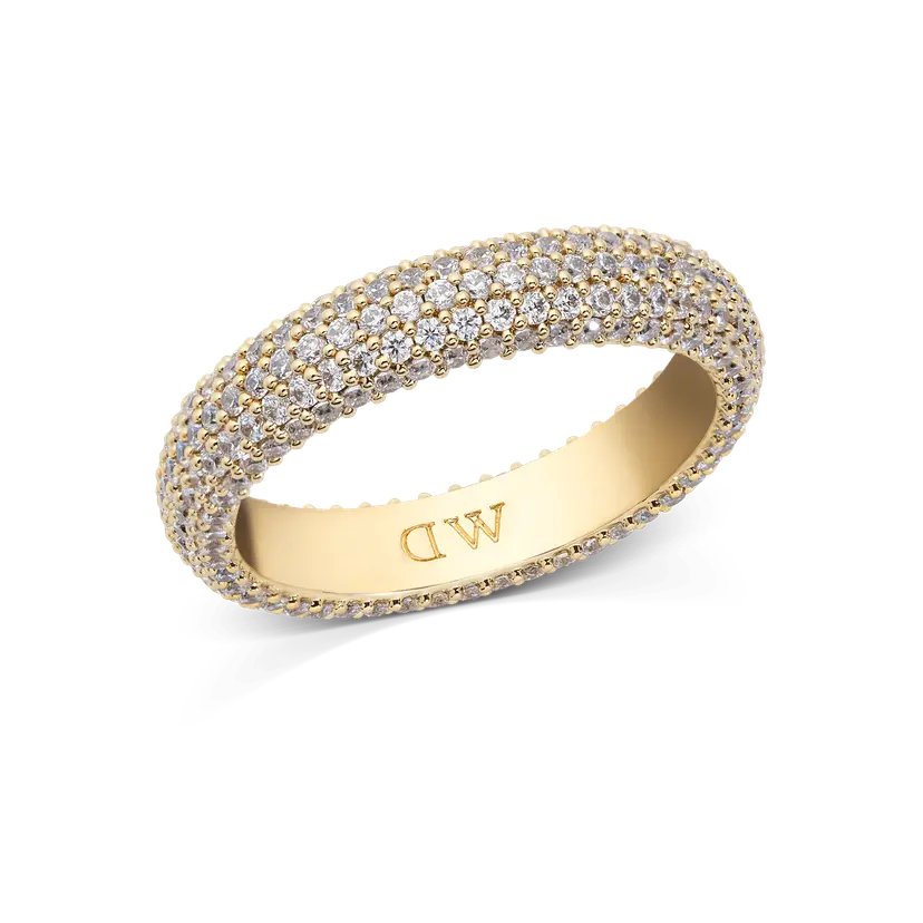 Daniel Wellington Gold Ring Pavé 5 Mm | DW