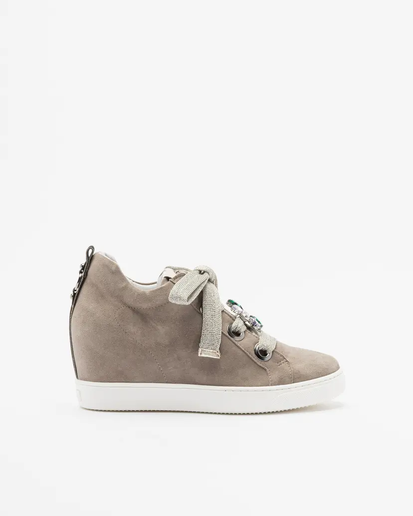 PROF PROF 9745 Taupe Wedge sneakers