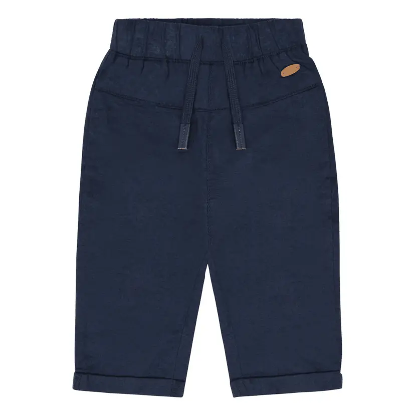 Hust and Claire Hust and Claire - Bukse Timon Cotton-Linen Blues