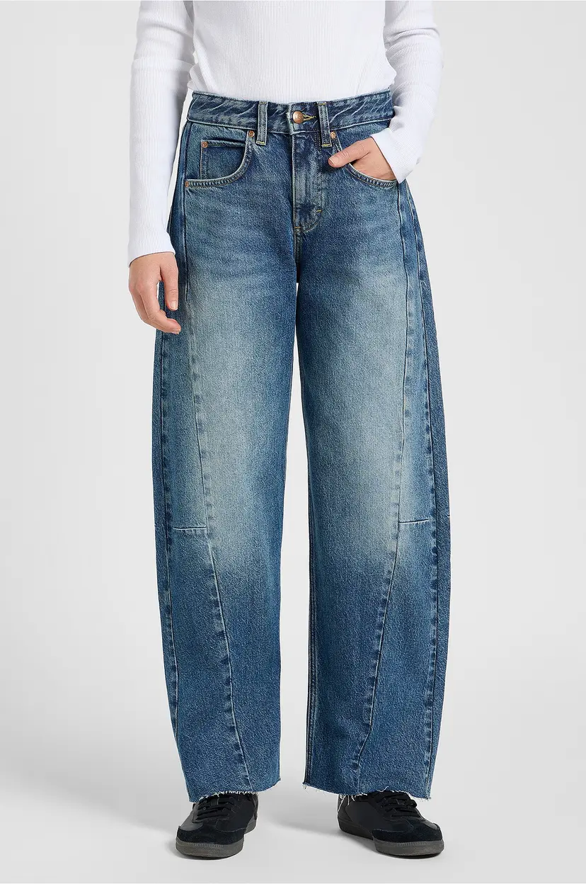 Lee Jeans Rider Barrel - Blå