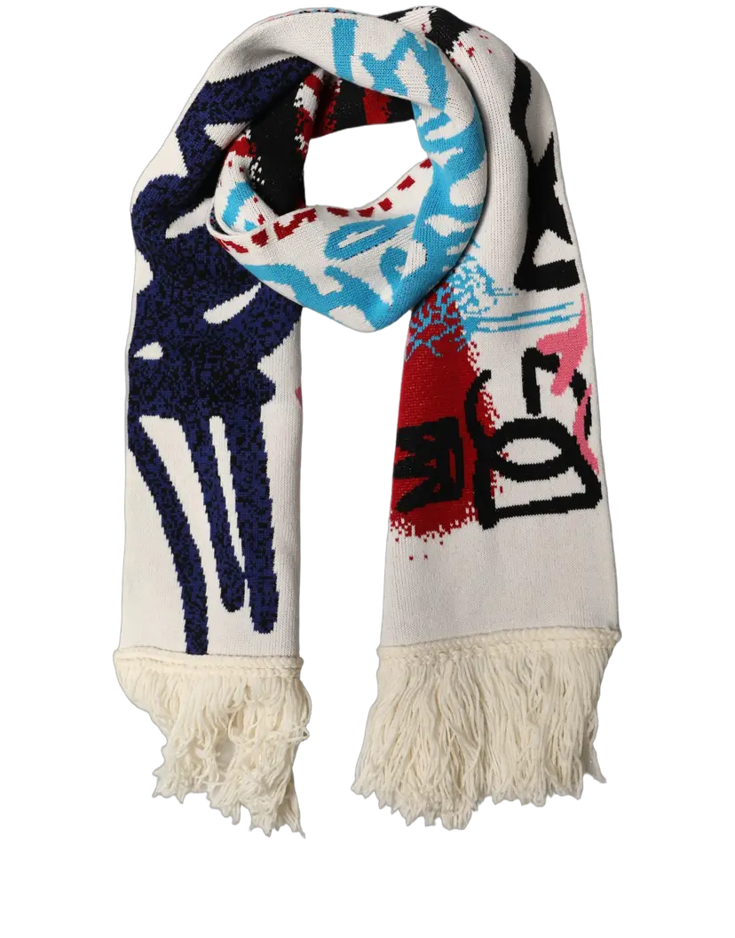 Dolce & Gabbana Dolce & Gabbana Skjerf – Hvit