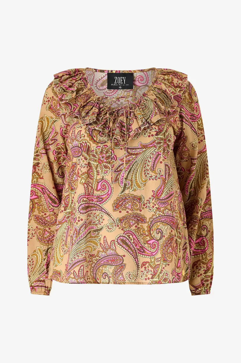ZOEY Bluse Jane - Flerfarget