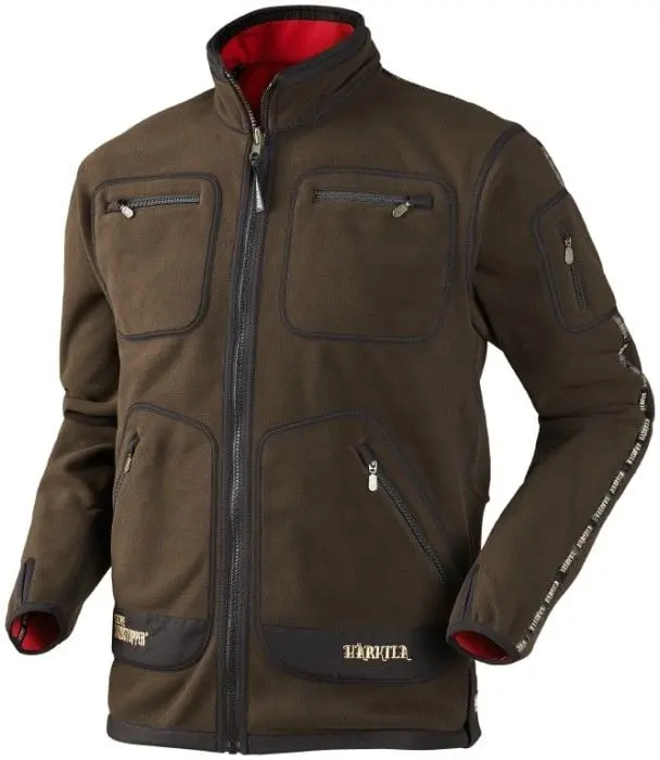 Härkila Härkila Kamko Windstopper Fleece Jacket Brown/Red