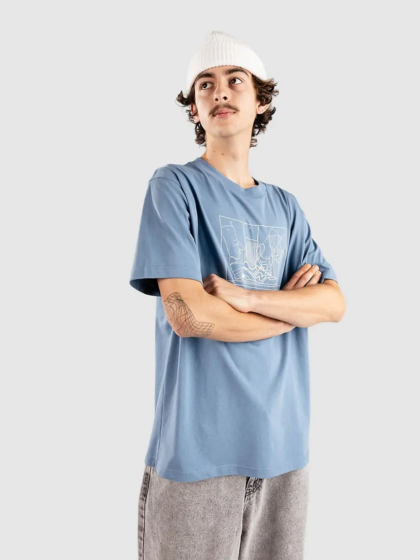 New Balance New Balance Athletics Relaxed Science T-skjorte blå