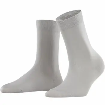 Falke Falke Strømper Women Cotton Touch Lysgrå Str 35/38 Dame