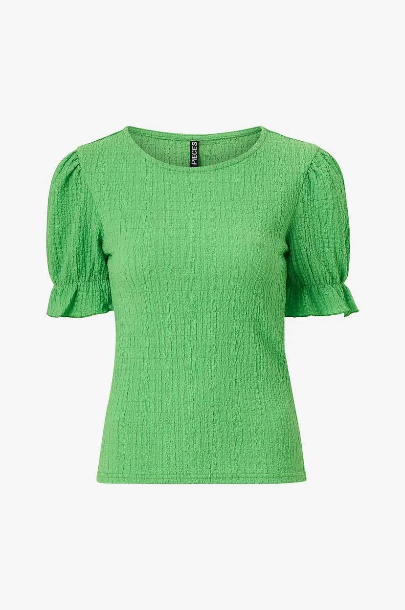Pieces Topp pcLullu SS Top - Grønn