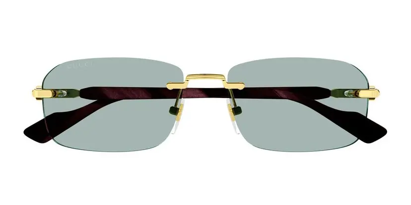 Gucci GG1221S solbriller, gull