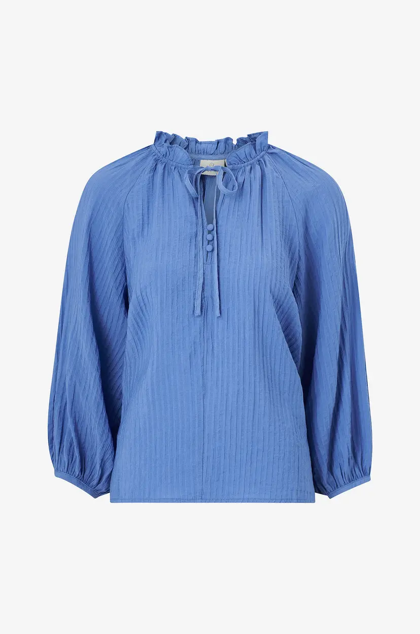 Kaffe Bluse kaLianna - Blå