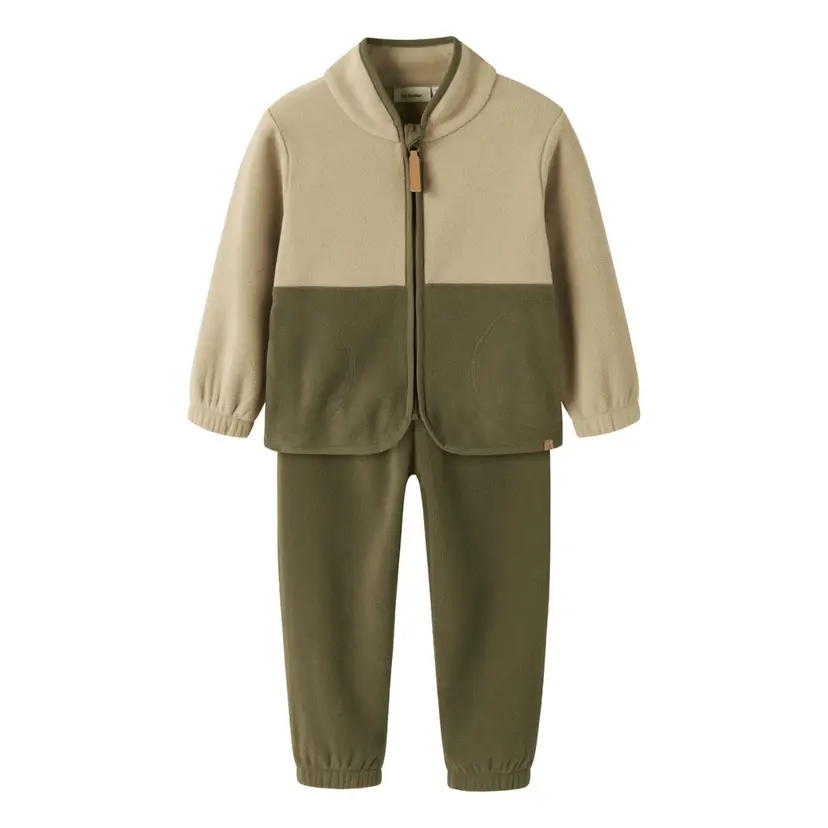 Lil`Atelier Lil' Atelier - Fleece Sett Spektra Winter Moss