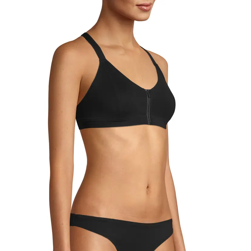 Casall Casall Women's Scuba Zip Bikini Top Black