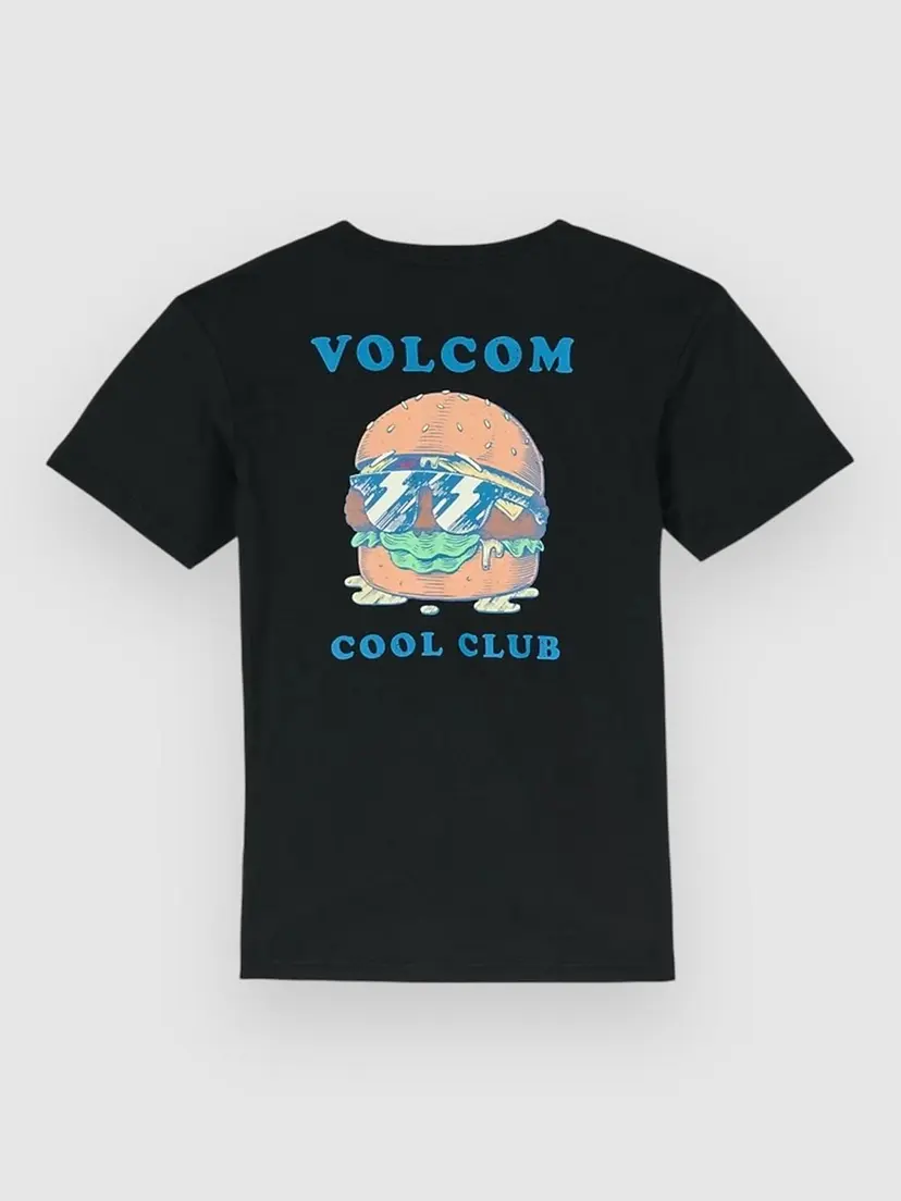 Volcom Volcom Burgstone Pocket Kids T-skjorte svart