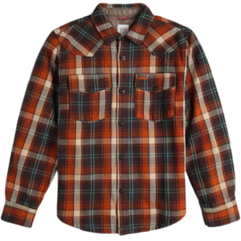 Topo Designs Topo Designs Onlooker Twill Skjortejakke Herre