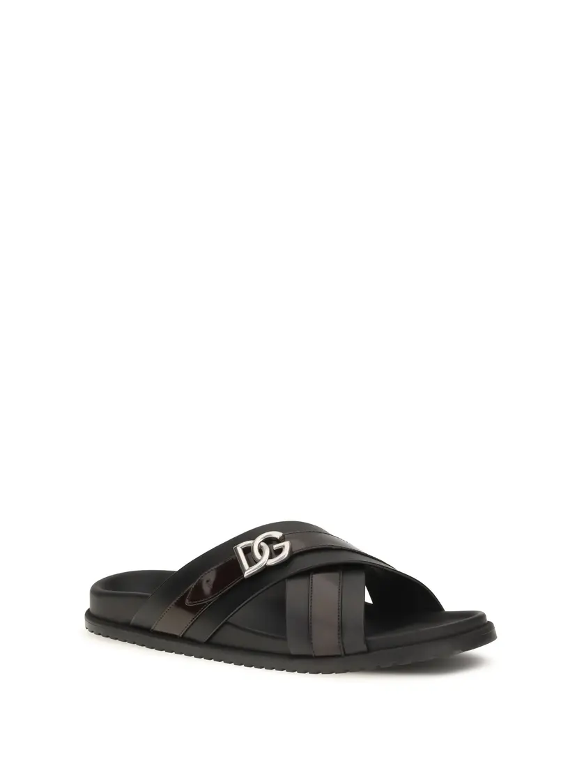 Dolce & Gabbana Dolce & Gabbana Flip flops – Svart