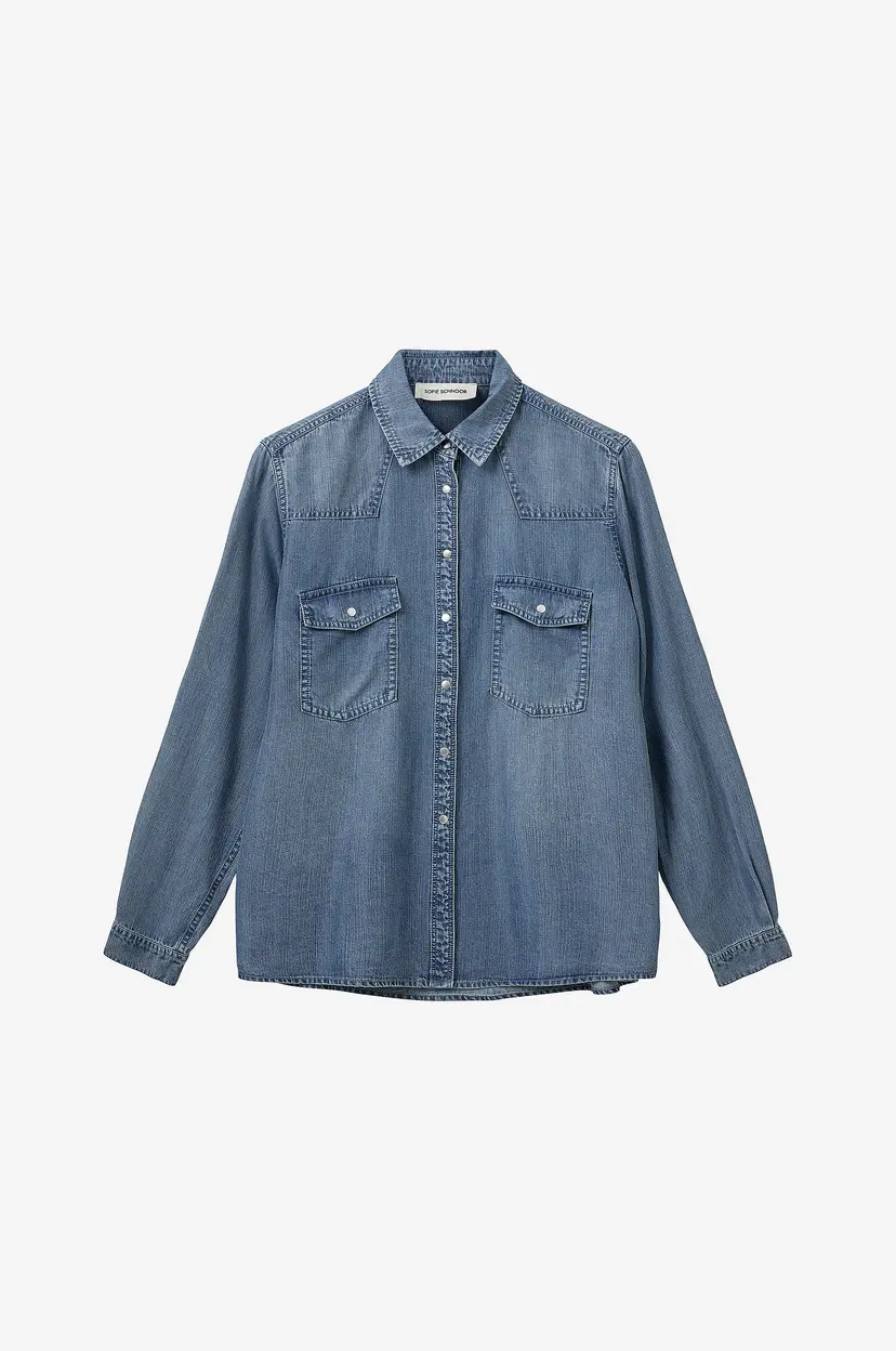 Sofie Schnoor Denimskjorte JennySW - Blå